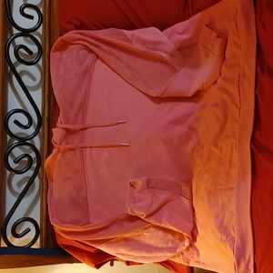 Long sleeve light hoodie with mesh.